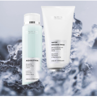 Super-moisturizing and hyaluronic gel-mask WATER MASSAGE leave in, Beauty Spa mask 300 ml