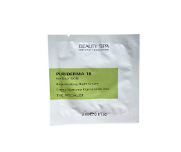 Кислотний крем для обличчя лікувальний для проблемної шкіри Beauty Spa Puriderma 18, 5 * 3 мл